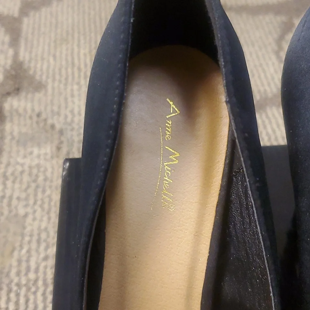 Anne Michelle black Heels - Picture 3 of 7